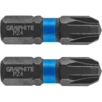 GRUPA TOPEX - PZ4 Schroefbit - 25mm - Uithoudingsvermogen - Staal S2