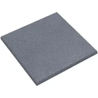 vidaXL Valbescherming Tegels 6 pcs Grijs 50 x 50 cm Rubber