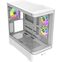 Thermaltake PC Case (without power supply) - - View 290 TG ARGB Snow - Mid-tower - ATX form factor - 3x120mm A-RGB included - White