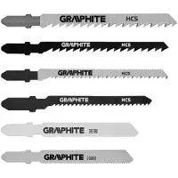 Graphite Decoupeerzaagbladenset 6dlg