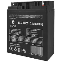 Lamex Gelbatterij LX12180 12V 18Ah onderhoudsvrij, zonder lekkage