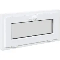 vidaXL Kelderraam RISOR, 80 x 40 cm, PVC en glas