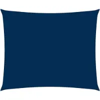 vidaXL Schaduwdoek rechthoekig 5x6 m oxford stof blauw