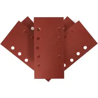 Graphite - Schuurpapier met Klittenband - 115 x 230 mm - K240 - 5 stuks