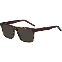 HUGO BOSS Hugo Havana Zonnebril Met Rood Montuur