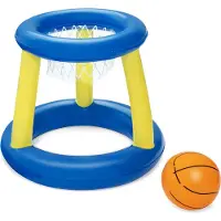 Bestway 52418 Splash N Hoop Opblaasbare Basketbal Zwemset, Drijvend Zwembadspel