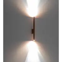 Nowodvorski Lighting Smalle wandlamp Laser Wall roodkoper