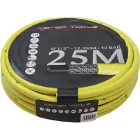 Wovar Tuinslang 25 meter Geel Zwarte 1/2 inch | Per Stuk