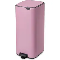 Brabantia Bo Poubelle à Pédale 30 Litres Lilac Pink