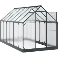 vidaXL Tuin Serre 185 x 363,5 x 207 cm