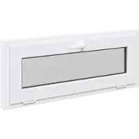 vidaXL Kelderraam RISOR, 110 x 40 cm, PVC en glas