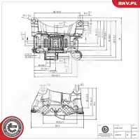 ESEN SKV 75SKV398 Motorsteunlager
