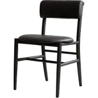 101 Copenhagen Nama Eetkamerstoel Aniline leather black | Coffee Black