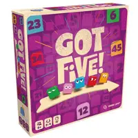 Asmodee Got Five! Een gezelschapsspel voor logica en deductie