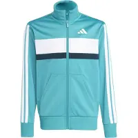 Adidas Trainingspak 'Seasonal Essentials Tiberio' turquoise / zwart / wit
