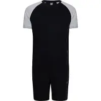 Cr7 - Cristiano Ronaldo Pyjama kort grijs gemêleerd / zwart