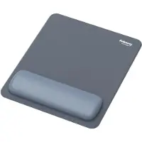 Fellowes Breyta muismat, met polssteun en Microban bescherming, rubber, B 200 x D 240 x H 17,5 mm, marineblauw