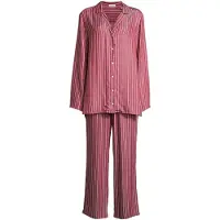 Seidensticker Pyjama 'Classic Web' rood
