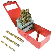 Silver 10424 - HSS-TIN Metaalboor Set - 29 Stuks - 1,5-12,7 mm - TiN Coating