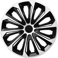 NRM Wieldoppen 14" Extra STERK wit/zwart 4 stuks