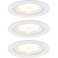 Paulmann 93554 Micro Line LED-inbouwlamp Set van 3 stuks LED LED vast ingebouwd 4.5 W Wit