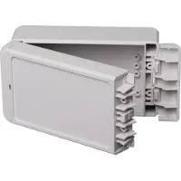 Bopla Bocube B 140806 PC-V0-7035 96013125 Outdoorbehuizing 80 x 151 x 60 Polycarbonaat (V0) Grijs-wit (RAL 7035) 1 stuk(s)