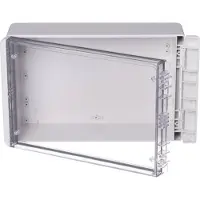 Bopla Wandbehuizing, installatiebehuizing, polycarbonaat, lichtgrijs (RAL 7035), 90 x 170 x 271, artikelnummer 96026335