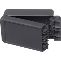 Bopla Bocube B 140806 ABS-7024 96033124 Industriële behuizing 80 x 151 x 60 ABS Grafietgrijs (RAL 7024) 1 stuk(s)