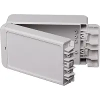 Bopla Bocube B 140806 ABS-7035 96033125 Industriële behuizing 80 x 151 x 60 ABS Grijs-wit (RAL 7035) 1 stuk(s)
