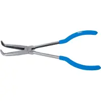 Bgs Telefonzange extra lang 90° gebogen 260 mm