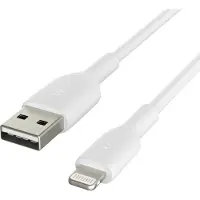 Belkin PVC USB-A-naar-Ligthning 0.15 Meter Wit