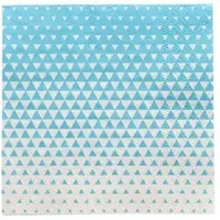 Papstar 14x 20 Servetten 3-laags 1/4 vouw 25 cm x 25 cm groen Apero