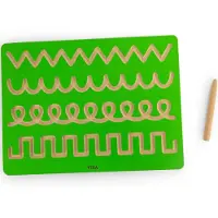 Viga Toys Grafomotorische bordpatronen Leren schrijven - UNI