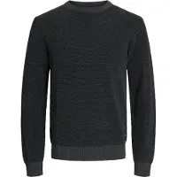 Jack & Jones Trui 'JJEGlobe' antraciet