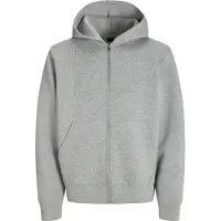 Jack & Jones Sweatshirt grijs gemêleerd