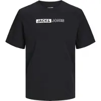 Jack & Jones JACK&JONES PLUS JJECORP LOGO TEE PLAY SS O-N NOOS PLS Heren T-shirt - Black Play 5