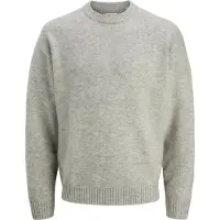 Jack & Jones Trui 'JJESoho Ollie' lichtgrijs