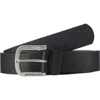 Jack & jones Plus Size riem JACHARRY zwart Heren | Maat: 145
