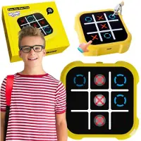 Woopie Elektronisch Kwartet & Kruisje Spel 4-in-1 Educatief