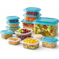 WDMT Vershoudbakjes set 21 delig – bpa-vrij & herbruikbare voedselcontainers voor