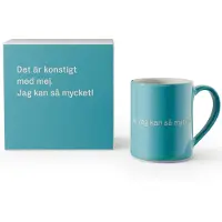 Design House Stockholm Astrid Lindgren mok, det är konstigt med mig... Zweedse tekst