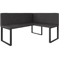 Vicco Ravon Eetkamerhoekbank – 120 x 150 cm Antraciet