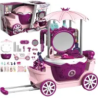Woopie Schoonheidssalon Kaptafel op Wielen Trolley Wlizka 31 Acc. 4 Op 1 - UNI