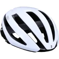 BBB Cycling Maestro Fietshelm - Verstelbaar - Sporthelm Volwassenen - Racefiets - Glossy Wit - Maat L - BHE-09