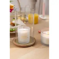 Zusss Windlicht Hout Glas / Hout Naturel