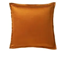 Blanc Des Vosges kussensloop Mousson 65x65 cm cognac