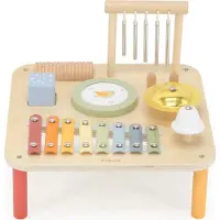 Viga Houten Educatieve Muzikale Zintuiglijke Tafel 7in1 - UNI