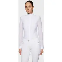 Samshield Marina Wedstrijdshirt Lange Mouwen Dames XS Wit