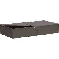 vidaXL Opbergbox Nonwoven stof 90 x 48 x 15 cm 64,8 L Grijs