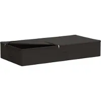 vidaXL Opbergbox Nonwoven stof 90 x 48 x 15 cm 64,8 L Antraciet